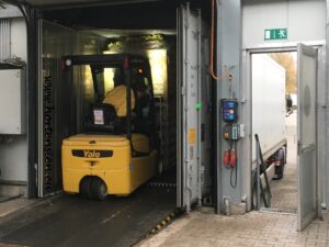 Hortensia Hortensien LKW Seecontainer Produktion Vermehrung